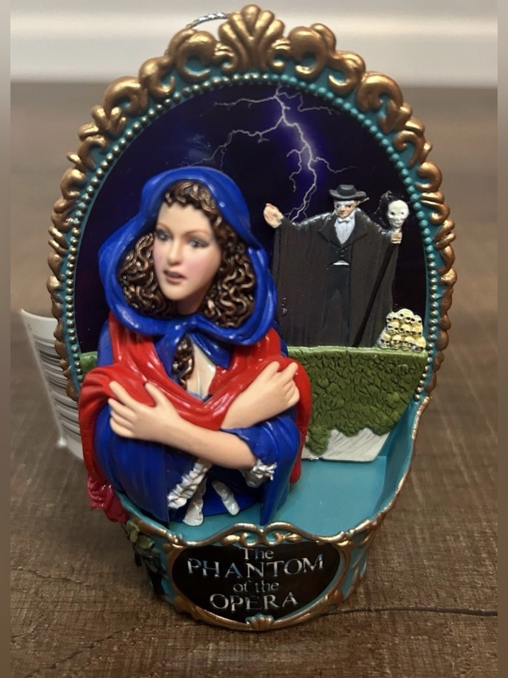 The Phantom of the Opera Musical Ornament "The Wandering Child" Rare Tested!